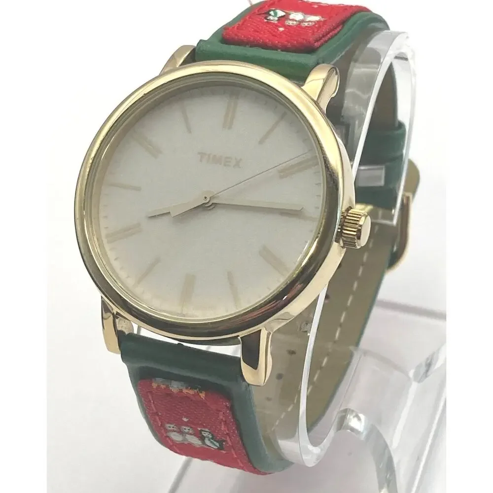 Timex TW2P96200 Indiglo Men's Watch 38mm - New Battery - Two New Bands WR 30m